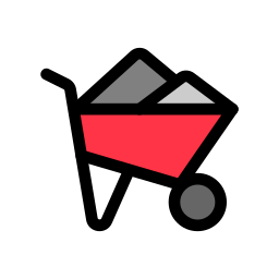 Wheelbarrow icon