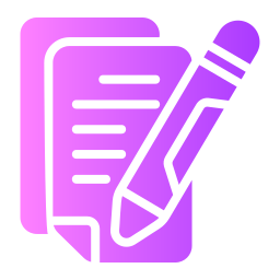 Content writing icon