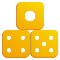 Dice game icon