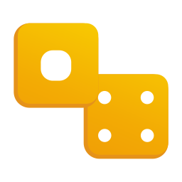 Dice game icon