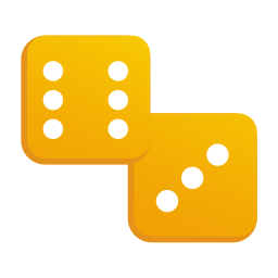 Dice game icon