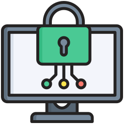 seguridad de datos icono