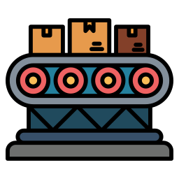 Conveyor belt icon