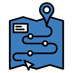 Route map icon