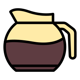 tarro de cafe icono