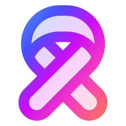 Cancer ribbon icon