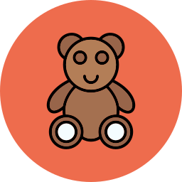 Plush toy icon