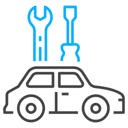 Car maintenance icon