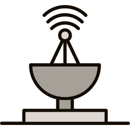 antena parabólica Ícone