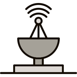 Satellite dish icon