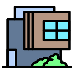 Modern house icon