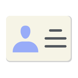 Driver license icon