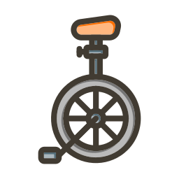 monocycle Icône