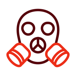 Gas mask icon