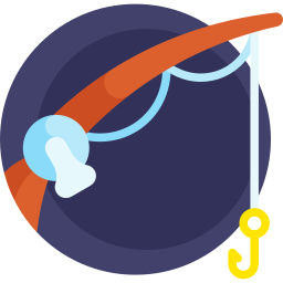 Fishing rod icon