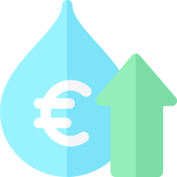 Цена на воду иконка