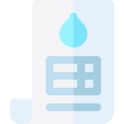 Water bill icon