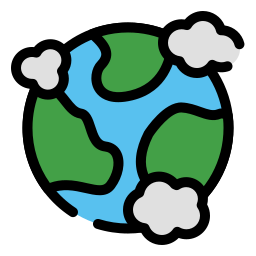 Air pollution icon