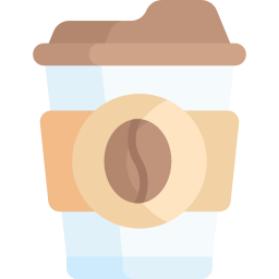 Hot coffee icon