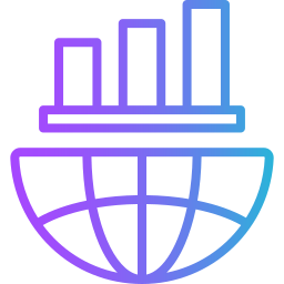 mercato globale icona