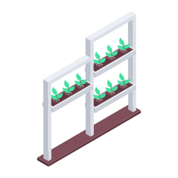 Aeroponics system icon