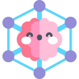 réseau neuronal Icône