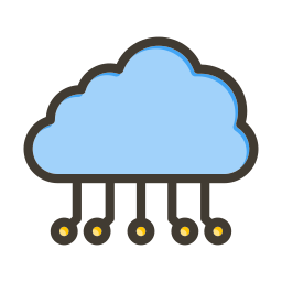 Cloud commputing icon