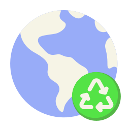 Зеленая планета иконка