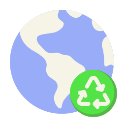 grüner planet icon