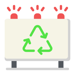 signo de reciclaje icono