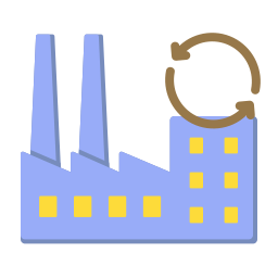 fabbrica sostenibile icona