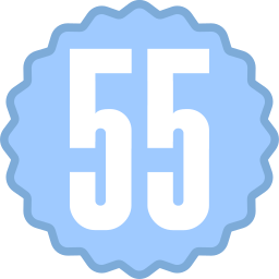 Fifty five icon