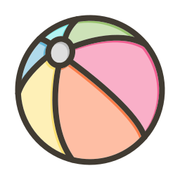 Beach ball icon