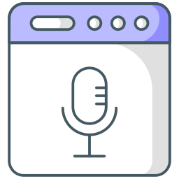 microphone Icône