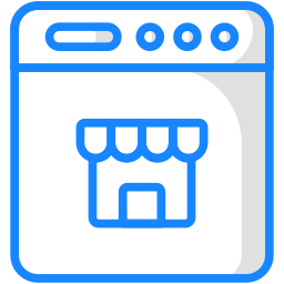 tienda en línea icono