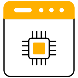 microprocessore icona
