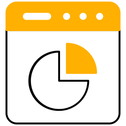diagramme circulaire Icône