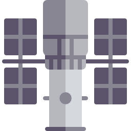 hubble-ruimtetelescoop icoon