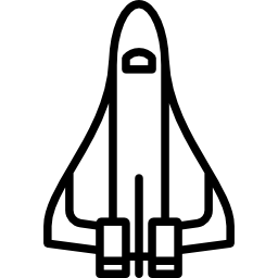 Космический шатл иконка