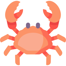 Rock crab icon
