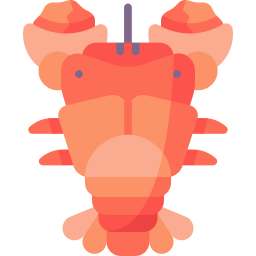 Slipper lobster icon