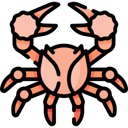 Mitten crab icon