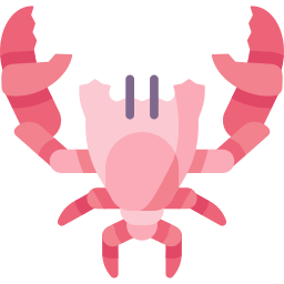 Frog crab icon