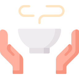 Warm meal icon