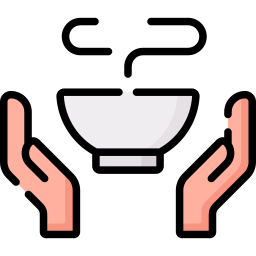Warm meal icon