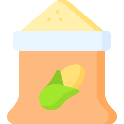 Corn flour icon