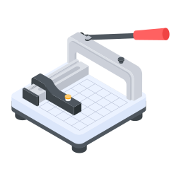 Paper cutter icon