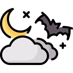 Halloween weather icon