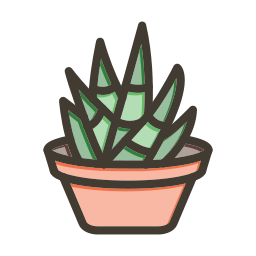 plante zèbre Icône
