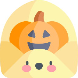 poczta halloweenowa ikona